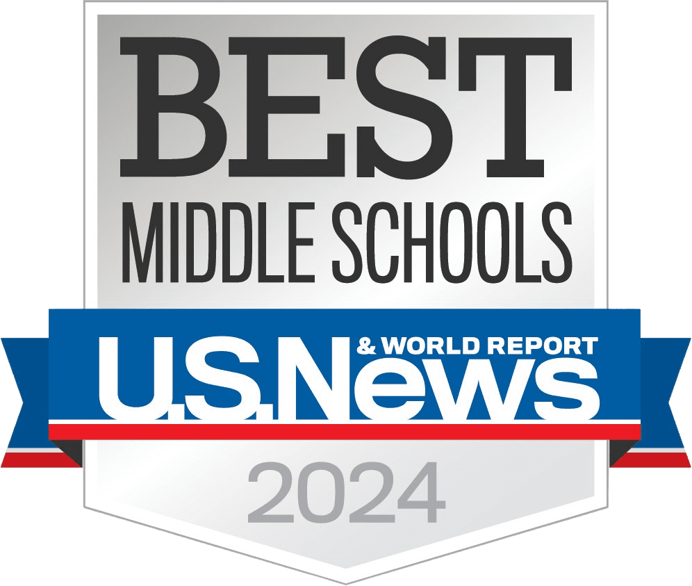 US News Utah’s Top Ranked MIddle School Badge
